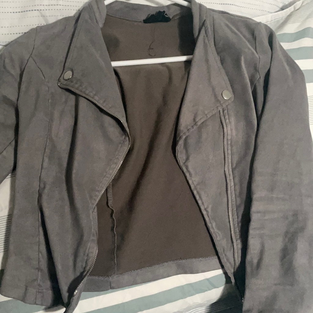 Suade Gray Light Jacket